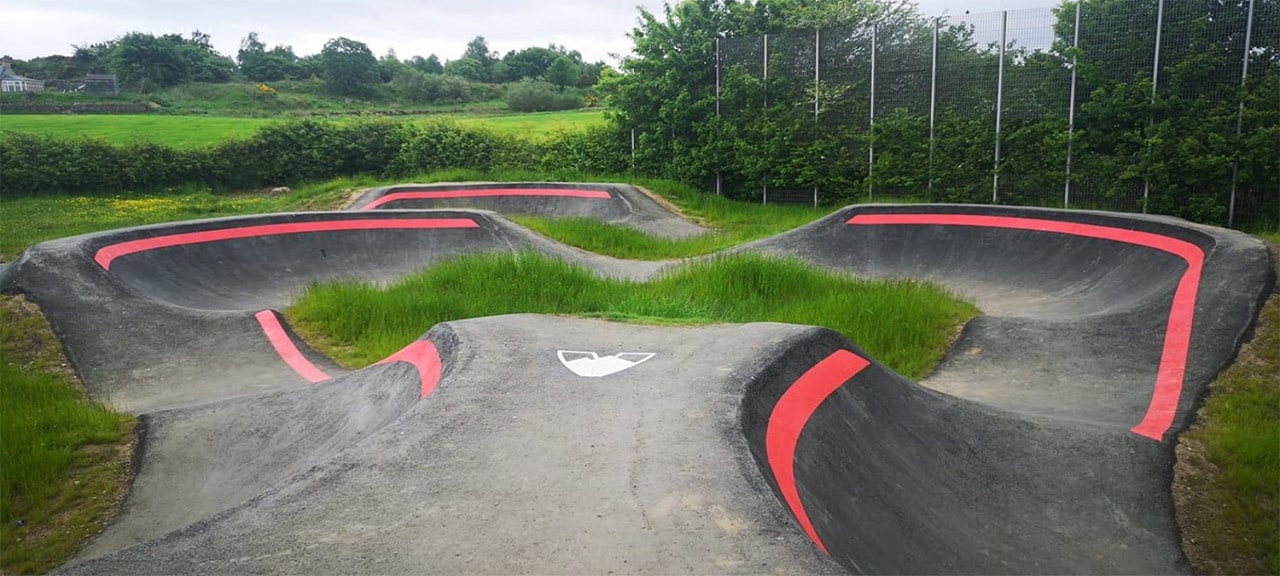 Avonbridge Falkirk Pump track Scottish Skatepark Directory