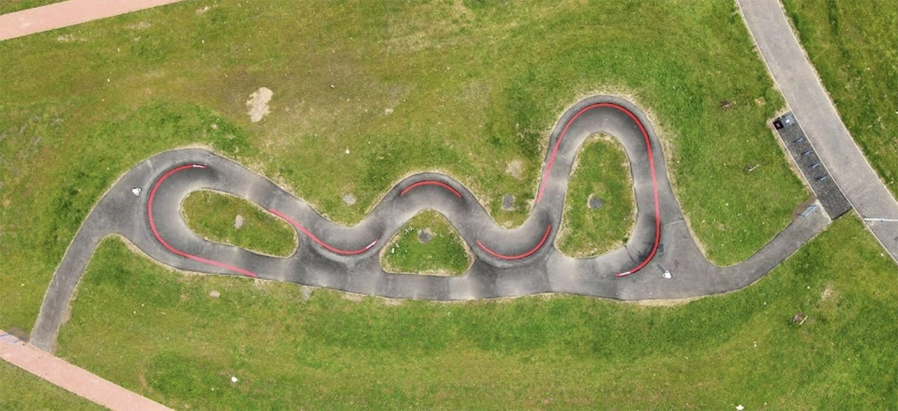Toryglen / Malls Mire Pump track Scottish Skatepark Directory
