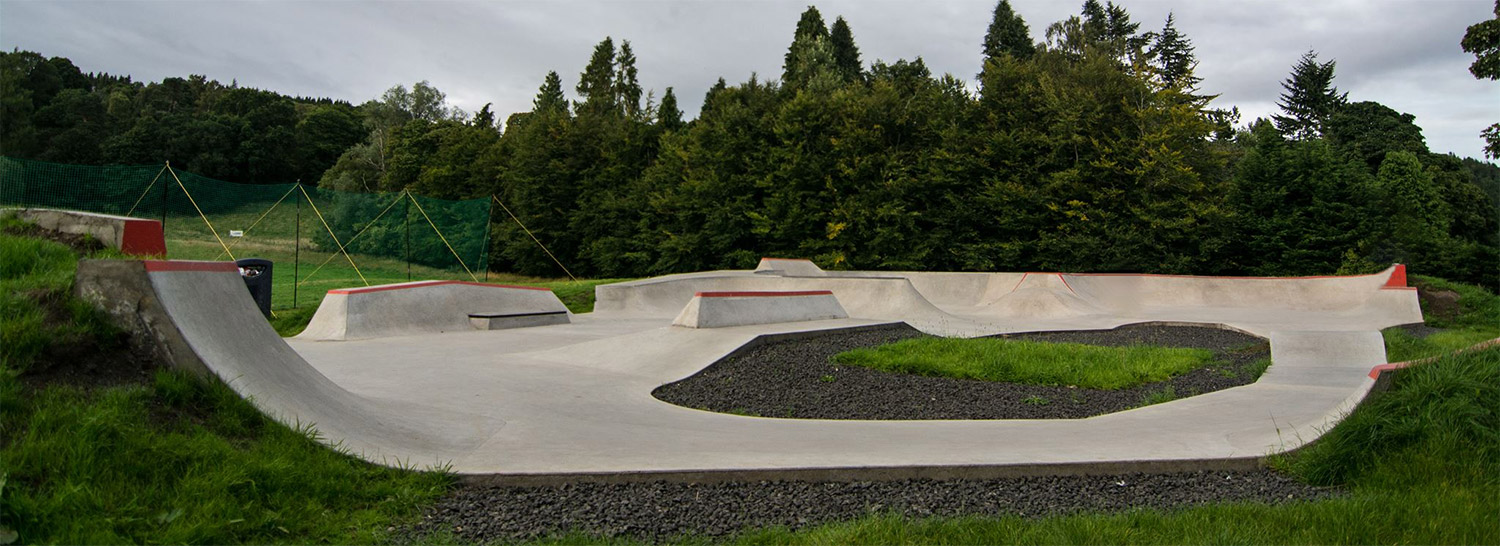 Comrie Skatepark Scottish Skatepark Directory