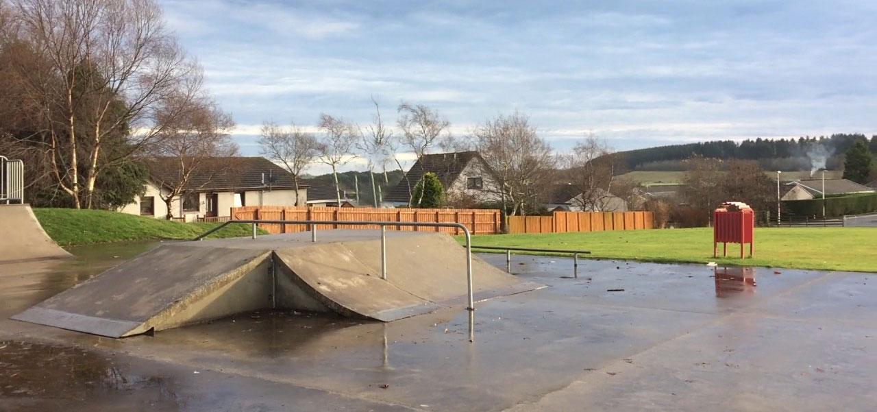 Tarves Skatepark Scottish Skatepark Directory
